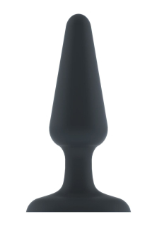 Анальна пробка з вібрацією Dorcel Best Vibe Plug M, макс. діаметр 4,1см, soft-touch силікон - фото