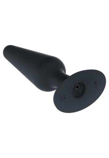 Анальна пробка з вібрацією Dorcel Best Vibe Plug M, макс. діаметр 4,1см, soft-touch силікон - фото №2