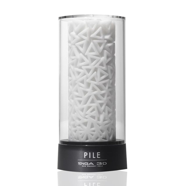 Мастурбатор Tenga 3D Pile, дуже ніжний, з антибактеріального еластомеру зі сріблом - фото