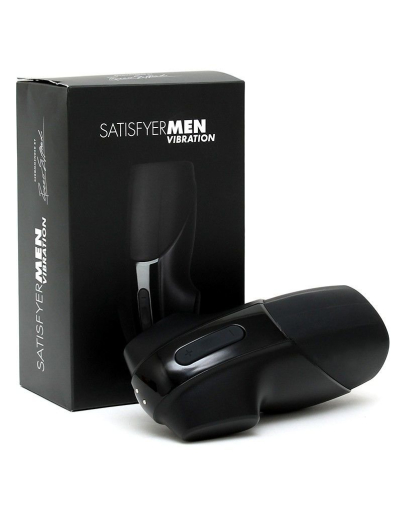 Мастурбатор Satisfyer Men Vibration імітатор мінету з вібрацією, стимуляція головки - фото №9