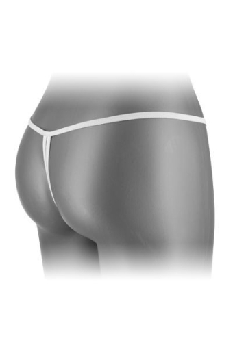 Трусики-стрінги з доступом Fashion Secret DANUTA White - фото №2