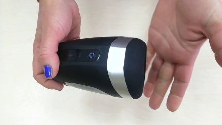 Мастурбатор Satisfyer Men Heat Vibration імітатор мінету, підігрів та вібрація, стимуляція головки - фото №3