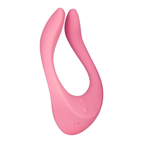 Вібратор для пар Satisfyer Endless Joy Pink, 3 незалежні мотори, багатофункціональний - фото