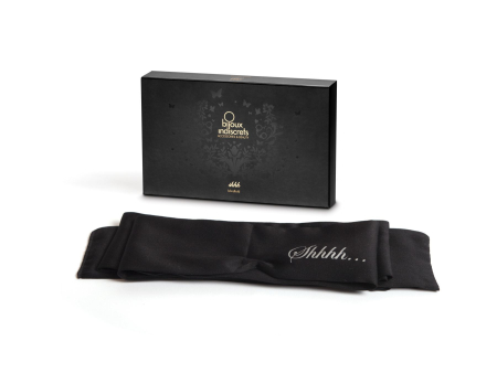 Пов’язка-стрічка 2в1 Bijoux Indiscrets: Shhh (пов’язка на очі і стрічка для зв’язування) - фото