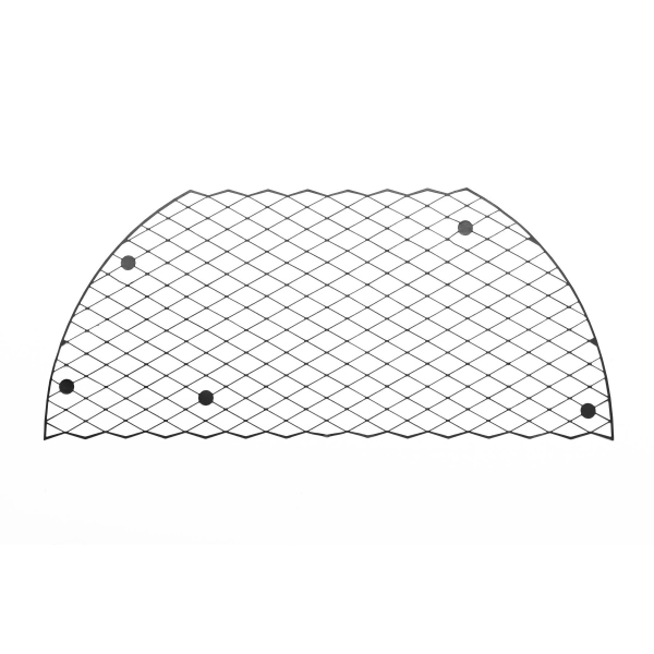 Маска на обличчя Bijoux Indiscrets - Louise Mask, вінілова, клейове кріплення, без зав'язок - фото