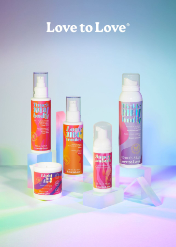 Масажний гель і змазка 2в1 Love To Love TOUCH MY BODY Cherry Blossom (100 мл) зволожувальний - фото №5