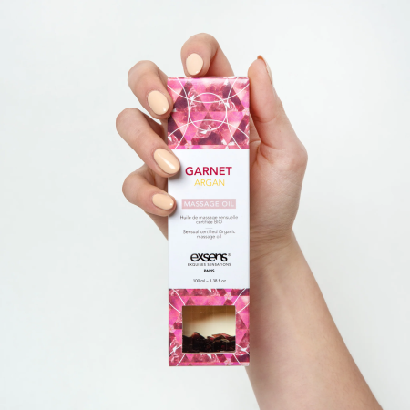 Масажна олія EXSENS Garnet Argan (чуттєве з гранатом) 100мл, натуральна - фото №3