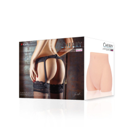 Мастурбатор-полуторс Kokos Cherry 2WayPlus з функцією масажу та вібрацією з вібрацією і масажем, два входи: вагіна і попка - - фото №10