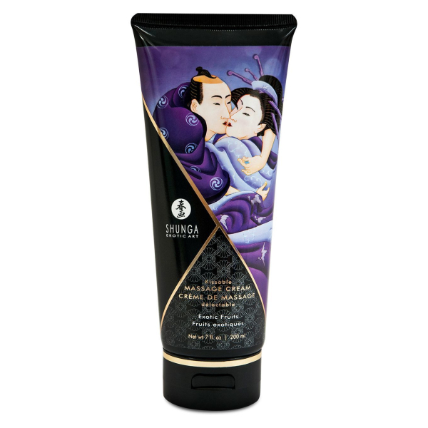 Їстівний масажний крем Shunga Kissable Massage Cream – Exotic Fruits (200 мл) 