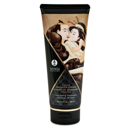 Їстівний масажний крем Shunga Kissable Massage Cream – Intoxicating Chocolate (200 мл) - фото