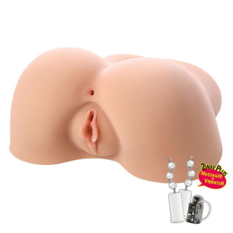 Мастурбатор Kokos OLIVIA SAY 2WayPlus з функцією масажу та вібрацією - фото