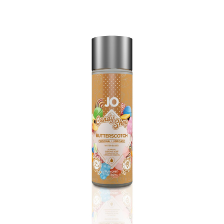 Лубрикант на водній основі JO H2O — Candy Shop — Butterscotch (60 мл) без цукру та парабенів - фото