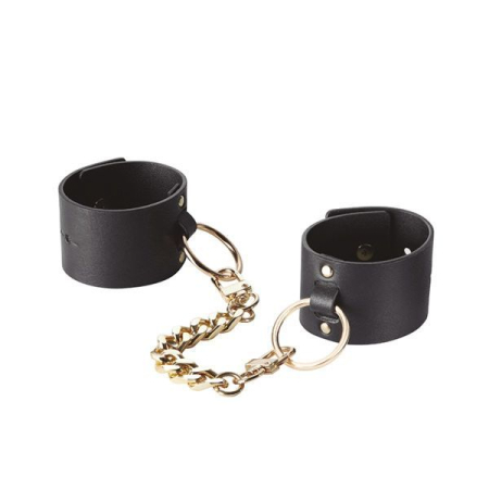 Наручники Bijoux Indiscrets MAZE — Wide Cuffs Black - фото