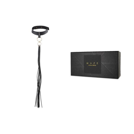Чокер Bijoux Indiscrets MAZE — Tassel Chocker Black №2