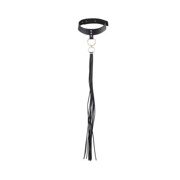 Чокер Bijoux Indiscrets MAZE — Tassel Chocker Black 