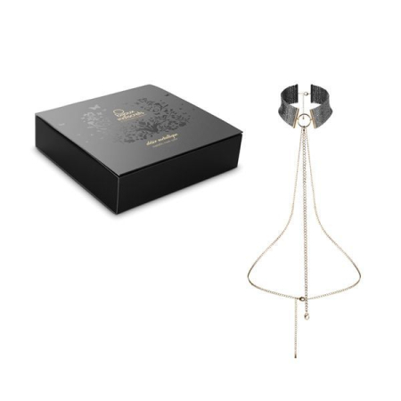 Намисто-комір Bijoux Indiscrets Desir Metallique Collar - Black - фото №4