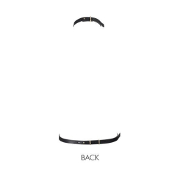 Портупея Bijoux Indiscrets MAZE - I Harness Black, екошкіра, дуже стильна - - фото №2