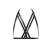 Портупея Bijoux Indiscrets MAZE — Halter Bra Harness Black - фото