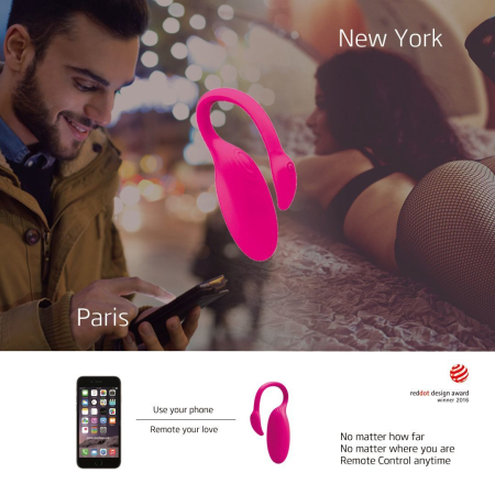 Смарт-віброяйце Magic Motion Flamingo зі стимулятором клітора, 3 види вправ Кегеля №7