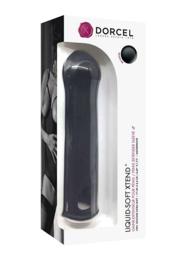 Подовжувальна насадка на член Dorcel LIQUID-SOFT XTEND (до + 3,8см), з кільцем для мошонки №3