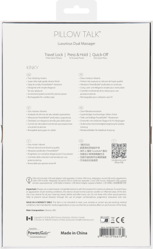 Розкішний вібратор-кролик Pillow Talk - Kinky Pink з кристалом Сваровські, потужний - фото №9