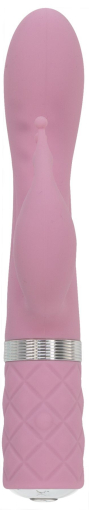 Розкішний вібратор-кролик Pillow Talk - Kinky Pink з кристалом Сваровські, потужний - фото №2