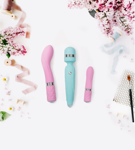 Розкішний вібратор Pillow Talk - Sassy Pink з кристалом Сваровські для точки G, подарункова упаковка №7