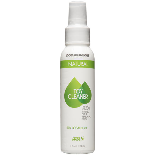 Дезінфекційний спрей Doc Johnson Natural Toy Cleaner (118 мл) без триклозану, сульфатів і парабенів - фото