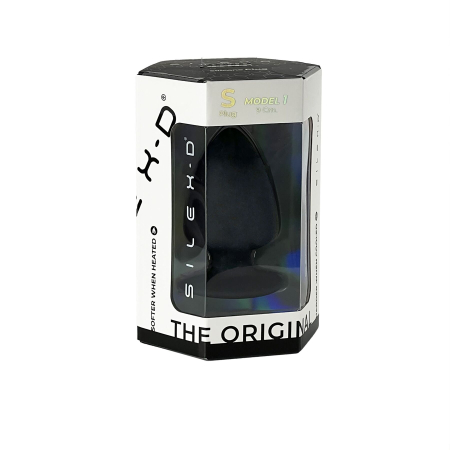 Анальна пробка SilexD (Model 1 size S) двошарова, силікон + Silexpan, діаметр 5 см - фото №3