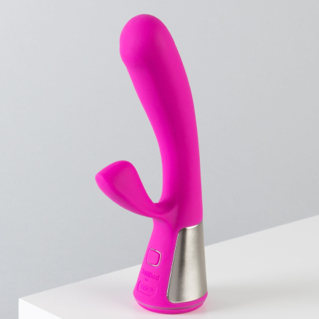Інтерактивний вібратор-кролик Ohmibod Fuse for Kiiroo Pink - фото №3