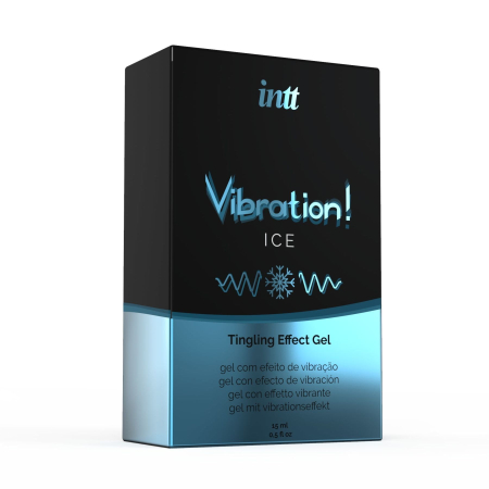 Рідкий вібратор Intt Vibration Ice (15 мл), густий гель, дуже незвичайний, діє до 30 хвилин - фото №3