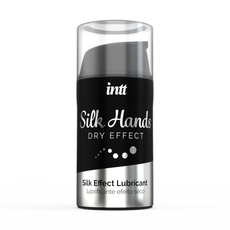 Ультрагуста силіконова змазка Intt Silk Hands (15 мл) з матовим ефектом, шовковистий ефект - фото №2