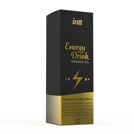 Масажний гель для інтимних зон Intt Energy Drink (30 мл) розігріваючий - фото №3