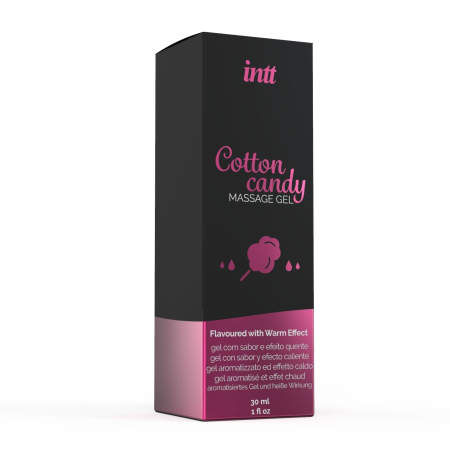 Масажний гель для інтимних зон Intt Cotton Candy (30 мл) розігрівальний - фото №3