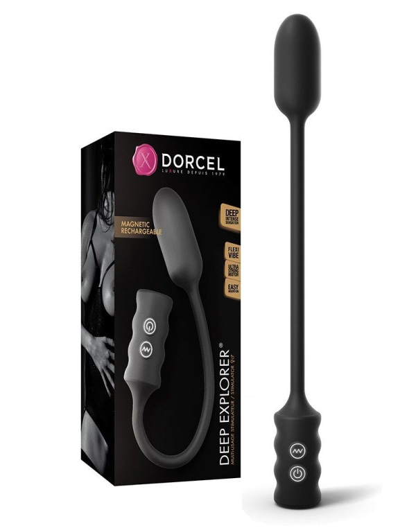 Виброяйце Dorcel Deep Explorer, підходить для вагінальної та анальної стимуляції, потужне - фото