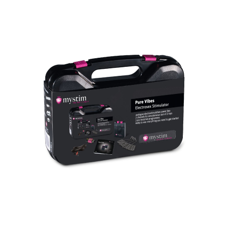 Електростимулятор Mystim Pure Vibes, 2 канали, 3 програми, механічні перемикачі - фото №2