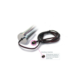 Металеве ділдо 2-в-1 Mystim O(h!)-thello для електростимулятора, діаметр 3,5 см, анальна пробка - - фото №4