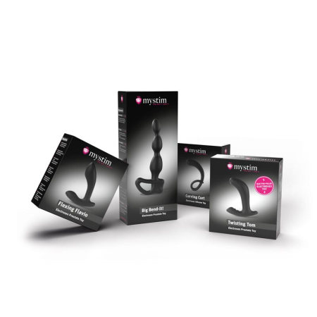 Масажер простати зі змінюваним вигином Mystim Big Bend-it! для електростимулятора - фото №8
