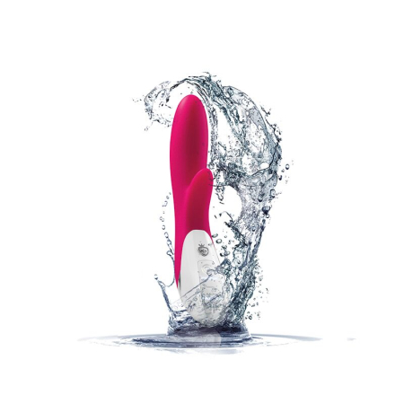 Вібратор-кролик Mystim Danny Divido Pink з глибокою вібрацією, 2 мотори - фото №9