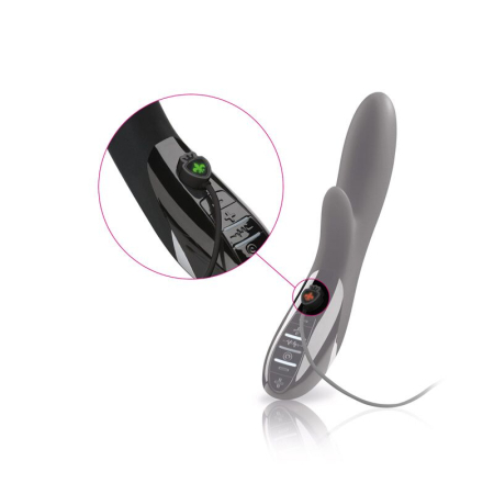 Вібратор-кролик з електростимуляцією Mystim Daring Danny eStim Black, міостимулятор - фото №7