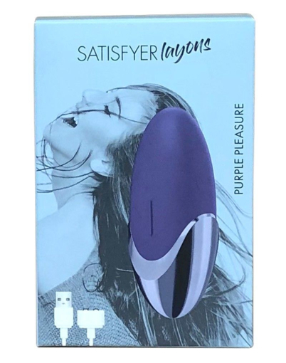 Потужний вібратор Satisfyer Lay-On - Purple Pleasure, водонепроникний, 15 режимів роботи - фото №6