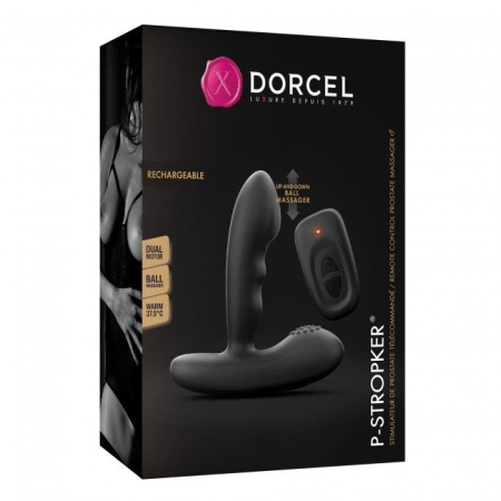 Масажери простати Dorcel P-Stroker з пультом ДК, підігрівом і прицільним масажем, два мотори - фото №4