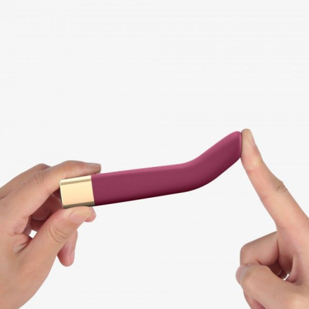 Потужний мінівібратор Love To Love Delight Me Prune з м'яким кінчиком, 16 режимів роботи - фото №4