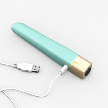 Потужний мінівібратор Love To Love Delight Me Menthe з м'яким кінчиком, 16 режимів роботи - фото №3