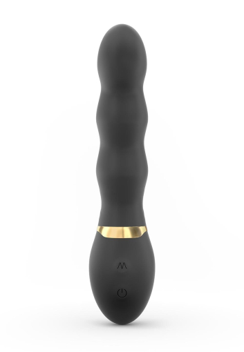 Вібратор ультрастимулювальний Dorcel Too Much Rechargeable Black, гнучкий і потужний, 3 вібромотори №2