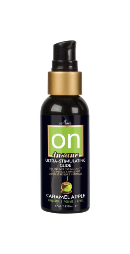 Збуджувальна змазка на гібридній основі Sensuva Ultra-Stimulating On Insane Caramel Apple (57 мл) - фото