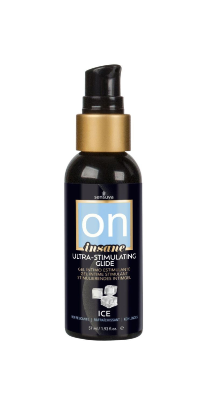 Збуджувальна змазка на гібридній основі Sensuva Ultra-Stimulating ON Insane Ice (57 мл) - фото
