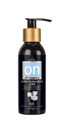 Збуджувальна змазка на гібридній основі Sensuva Ultra-Stimulating ON Insane Ice (125 мл) - фото