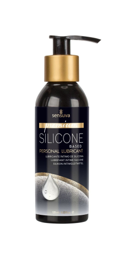 Силіконова змазка Sensuva Premium Silicone (125 мл), без гліцерину, парабенів і ментолу - фото