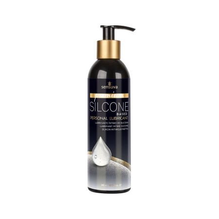 Силіконова змазка Sensuva Premium Silicone (240 мл), без гліцерину, парабенів і ментолу - фото